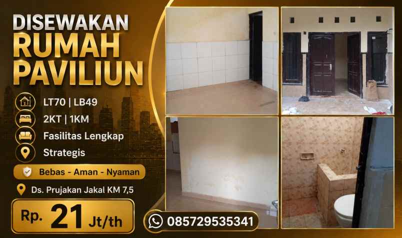 disewakan rumah jalan kaliurang km 7 5 sleman
