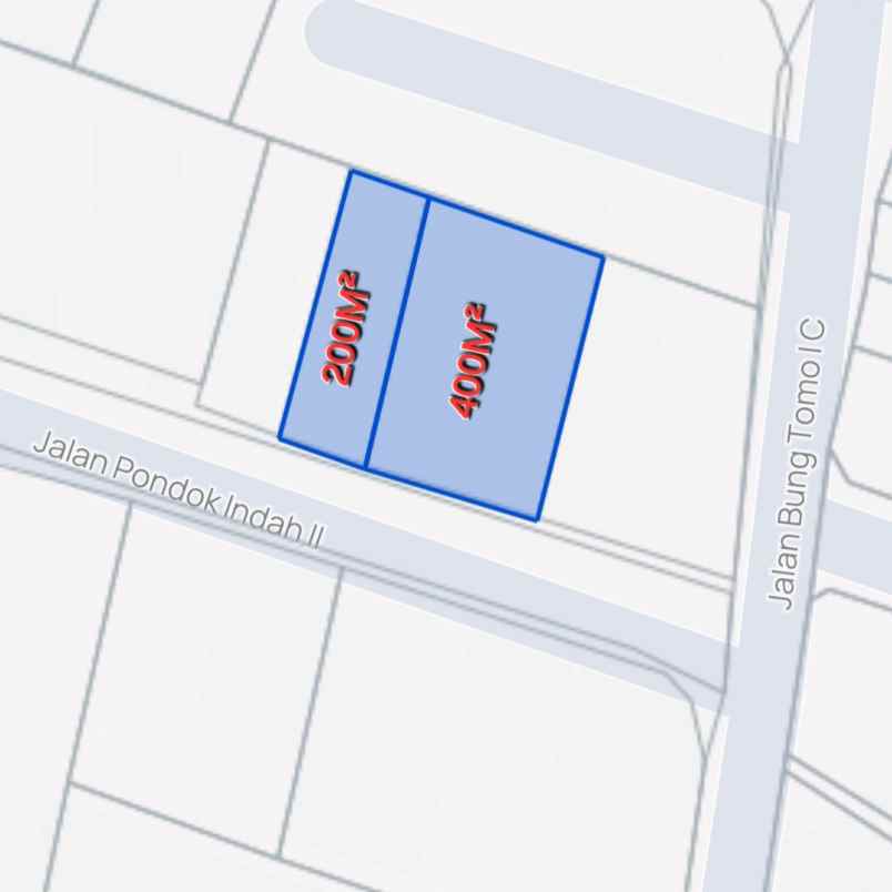 disewakan tanah buluh indah