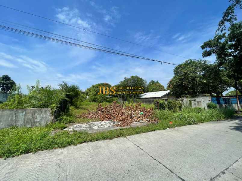 disewakan tanah di jalan veteran krakatau ujung medan