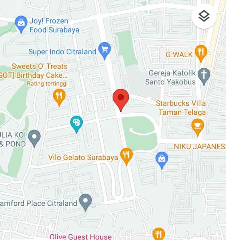 disewakan tanah international village