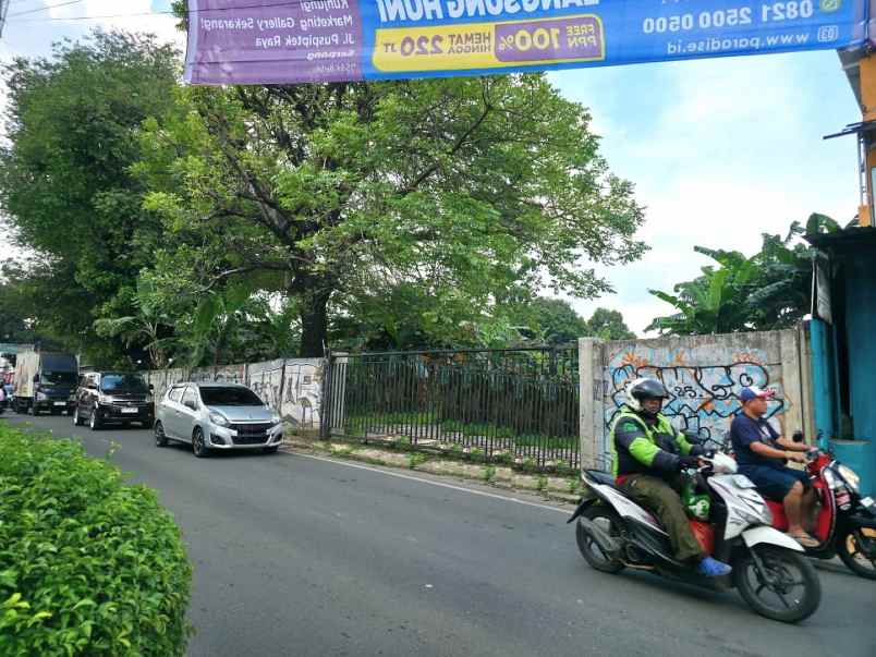 disewakan tanah jalan buaran raya serpong