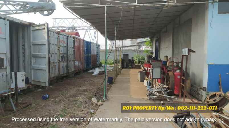 disewakan tanah jl raya cakung cilincing