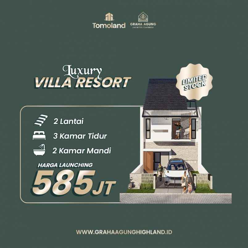 jual rumah kost malang dalam kawasan eksklusif