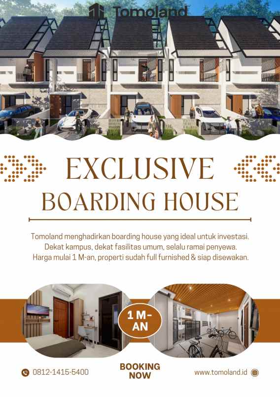 jual rumah kost malang dengan sertifikat lengkap