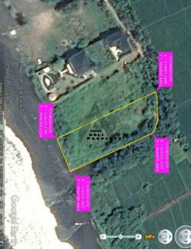 jual tanah los pinggir pantai purnama ketewel