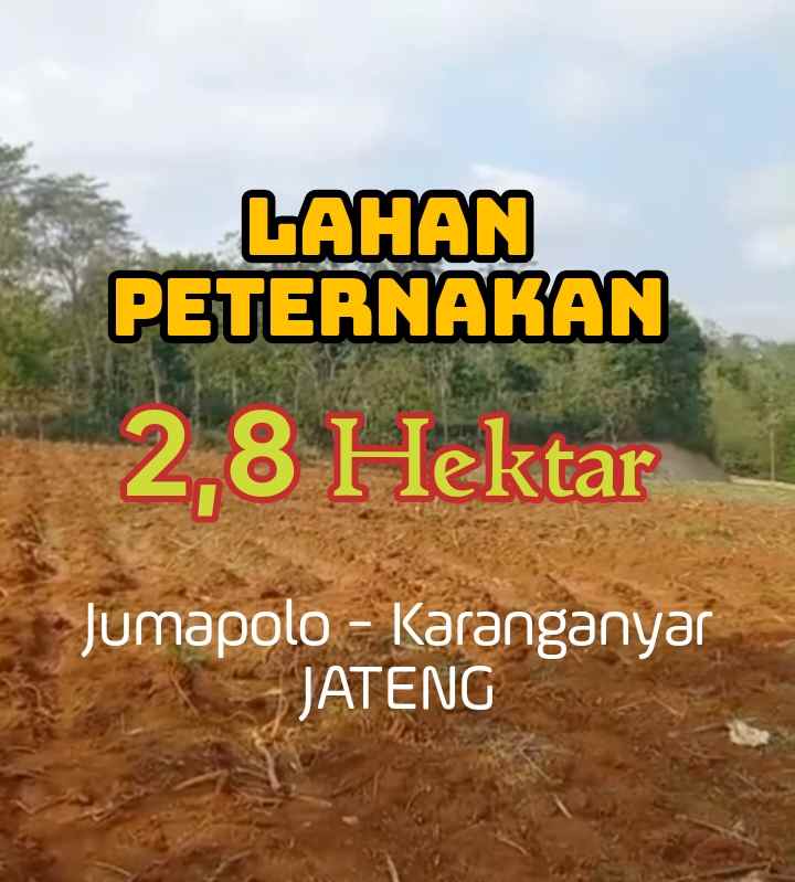lahan peternakan 2 8ha dikaranganyar jateng 225rb m2