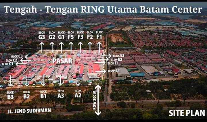 ruko gudang kantor jl sudirman