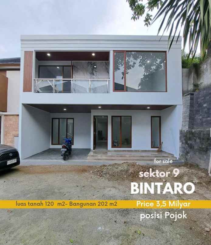 Rumah Baru Dalam Cluster Di Bintaro Jaya Sektor 9