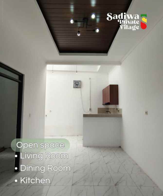 rumah baru harga murah di sadiwa private vilage