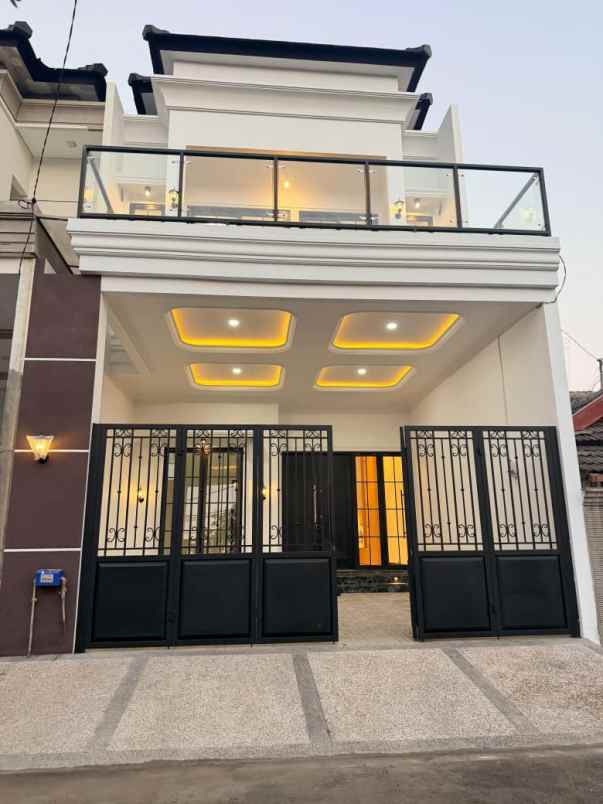rumah baru minimalis lokasi di sawojajar 1 malang