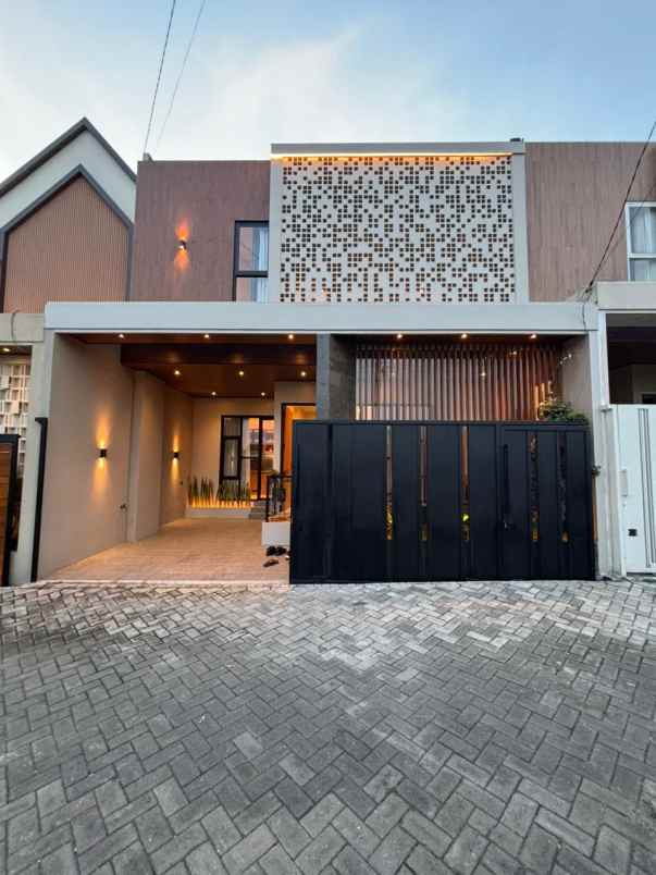 rumah baru siap huni lokasi full furnish di sukun