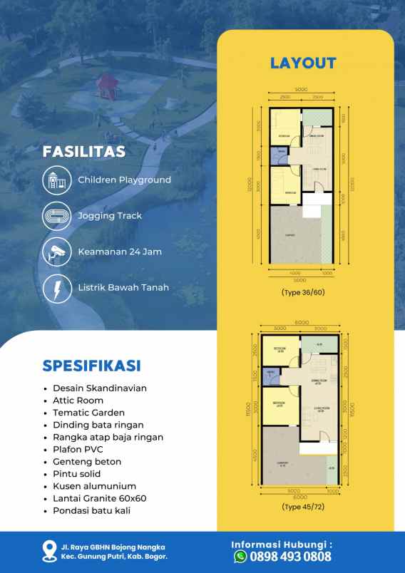 rumah cantik tanpa dp cicilan mulai 2 jutaan