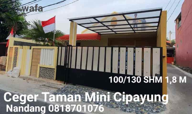rumah ceger cipayung
