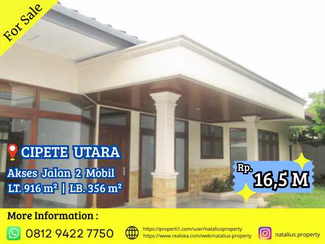 rumah cipete utara