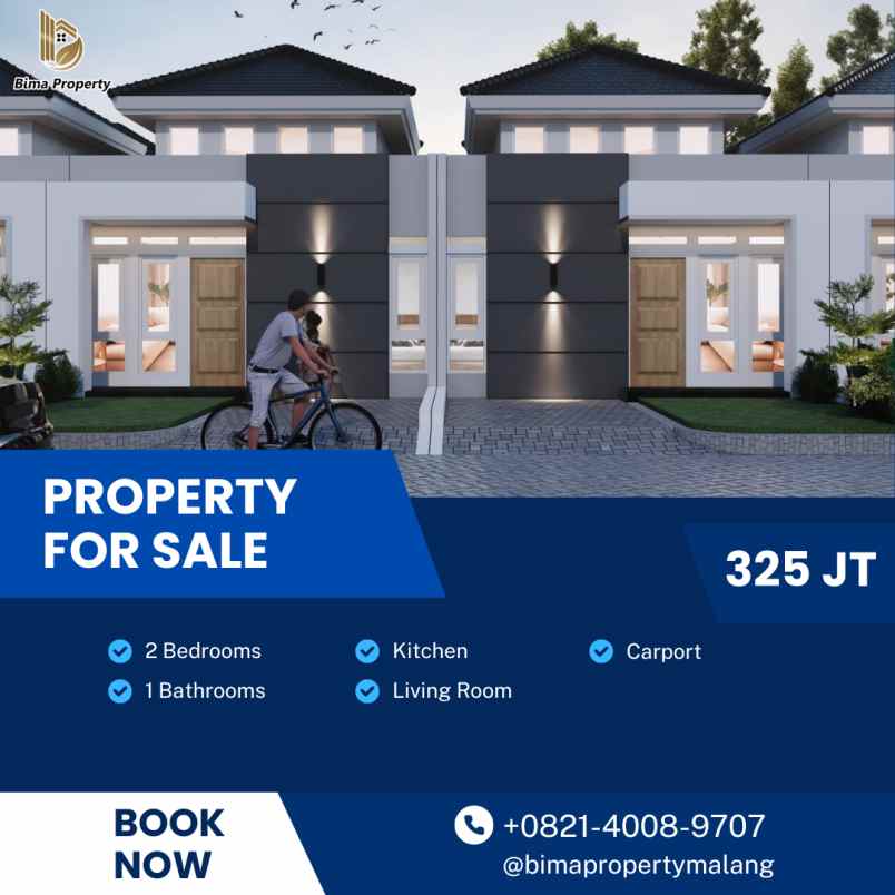 rumah dekat berbagai fasiltas publik