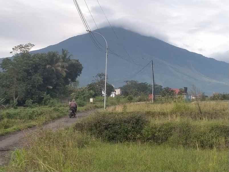 rumah dijual akses mobil view gunung sawah