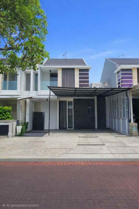 rumah eastcoast park pakuwon city minimalis strategis