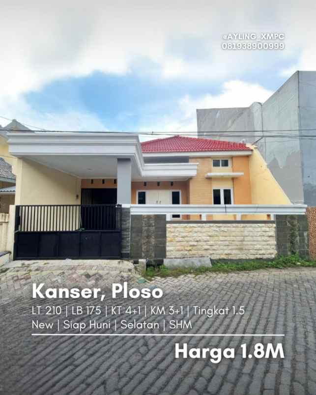 rumah jl kanser new siap huni