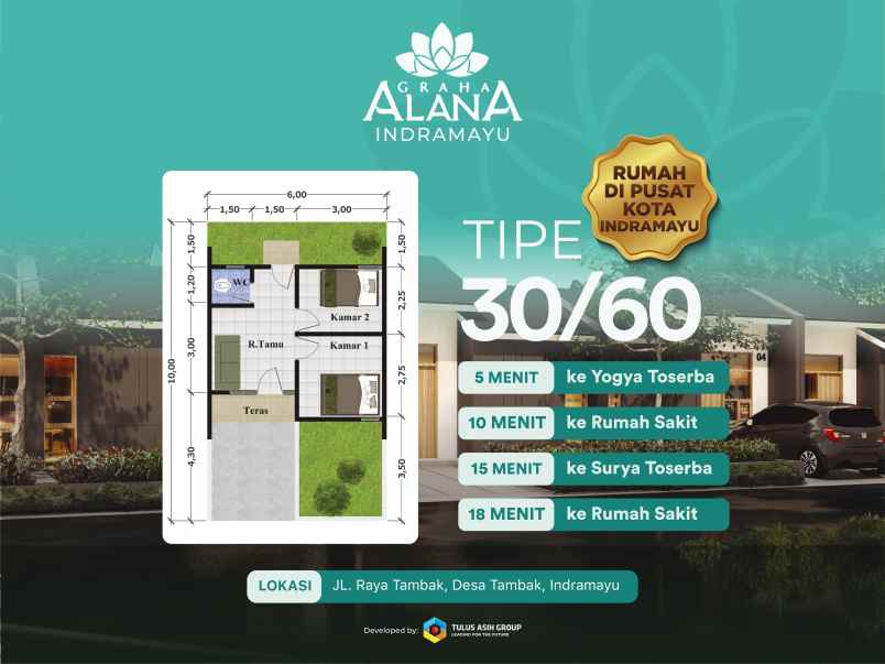 rumah jl tambak raya tambak kec