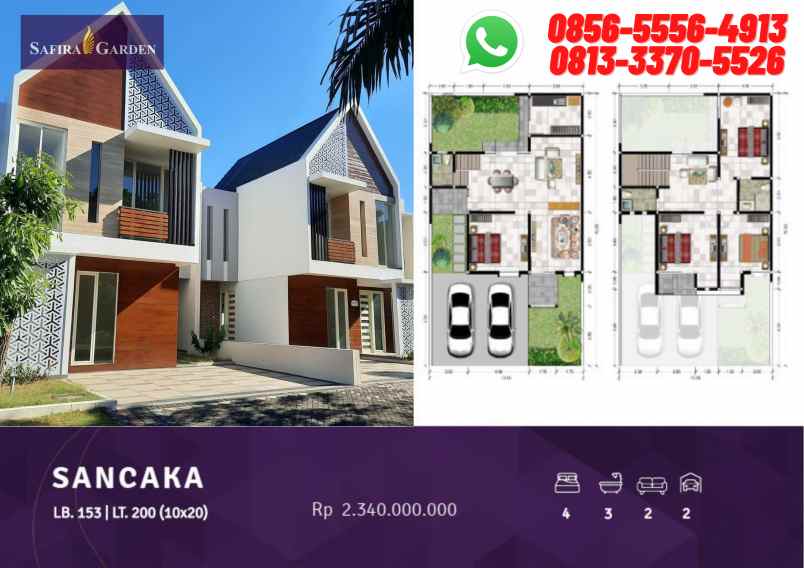 rumah safira garden sidoarjo
