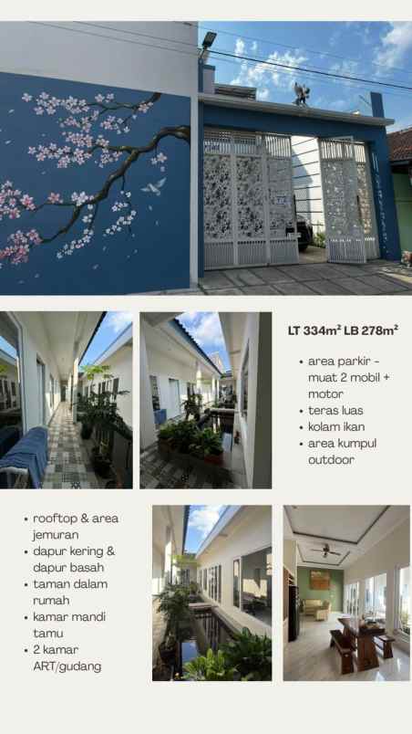 rumah sarfat bagus strategis di pusat tulungagung