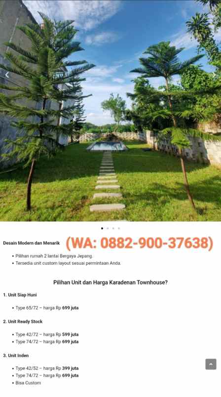 rumah siap huni dekat stasiun cilebut bogor