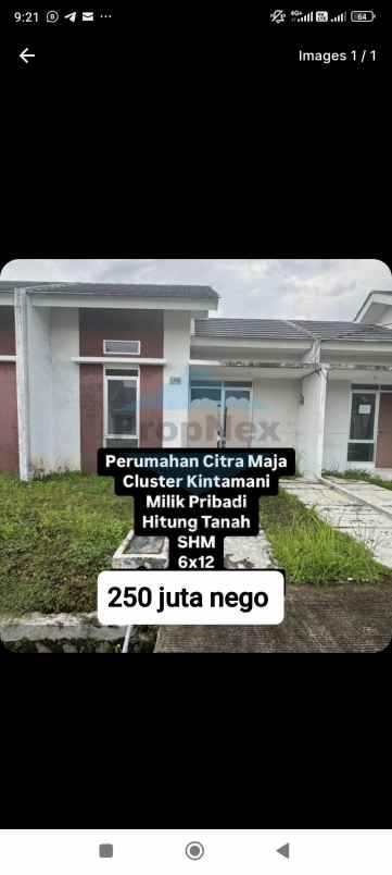 rumah siap huni di citramaja lebak