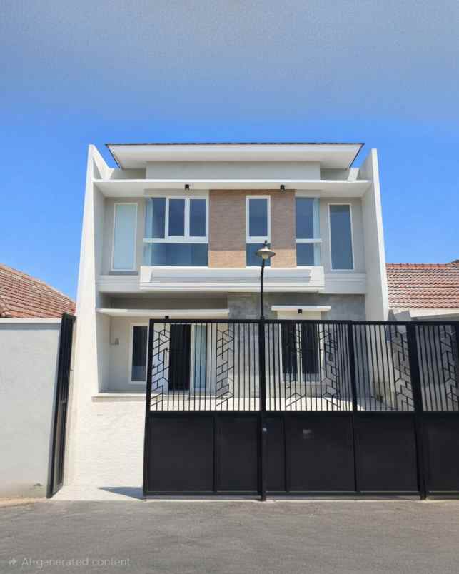 rumah sutorejo prima new minimalis carport 2