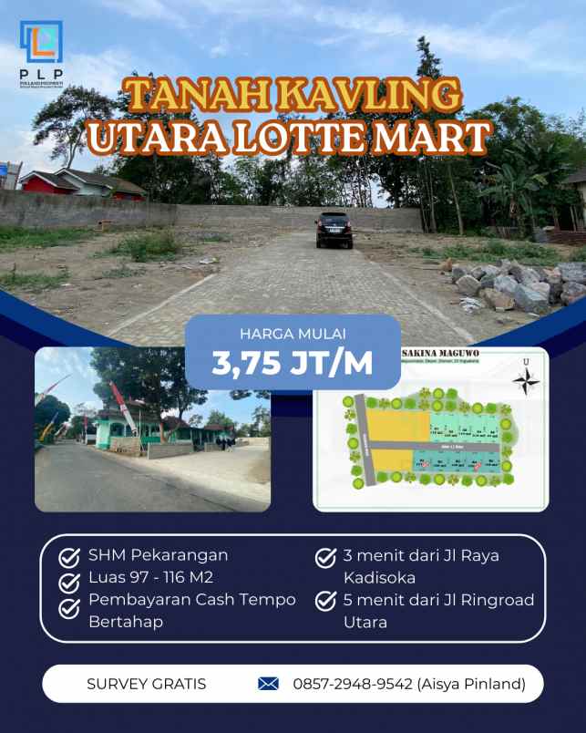 tanah kavling strategis dekat lotte mart maguwo