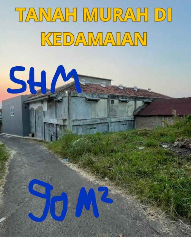 tanah murah kedamaian strategis