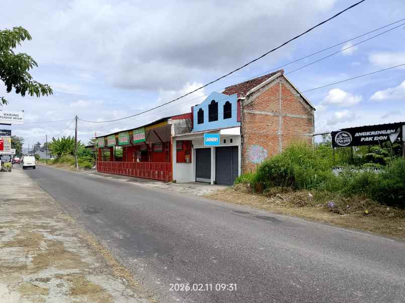 tanah tepi aspal jl bibis di sidoarum godean sleman