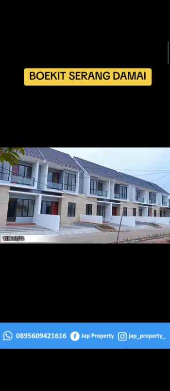boekit serang damai rumah subsidi dan komersil