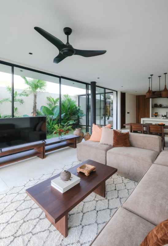 brand new villa view sawah dekat nuanu bali