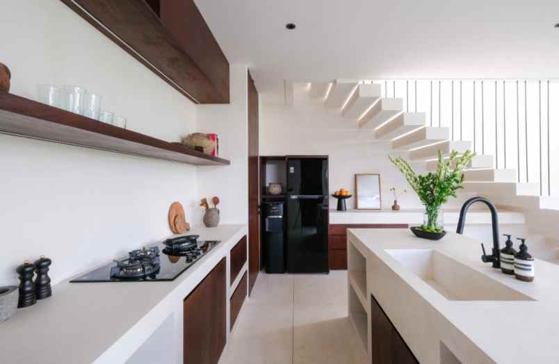 brand new villa view sawah dekat nuanu bali