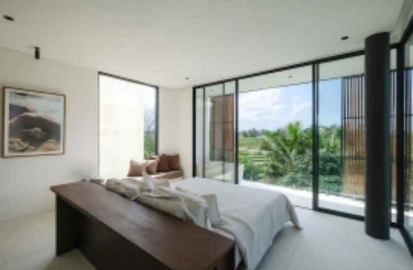 brand new villa view sawah dekat nuanu bali