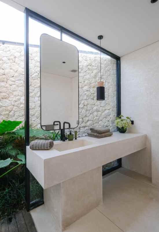 brand new villa view sawah dekat nuanu bali