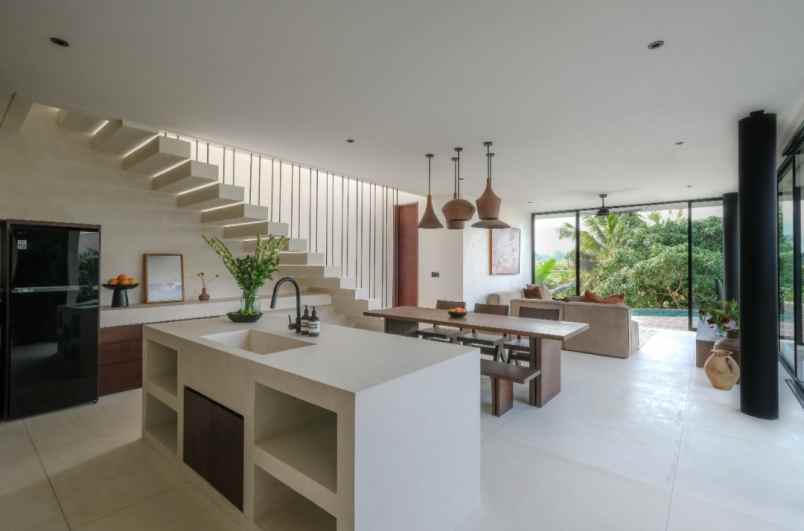 brand new villa view sawah dekat nuanu bali