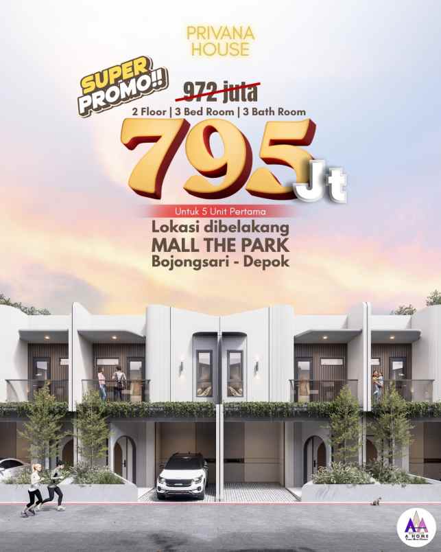 cluster privana house depok