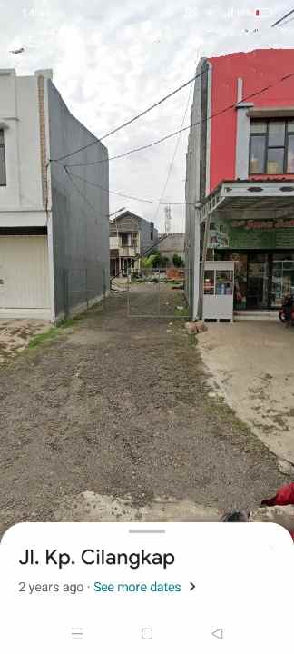 di sewakan ruko 2 lantai