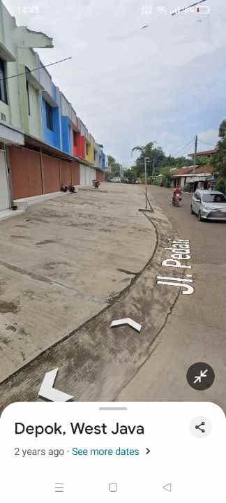 di sewakan ruko 2 lantai