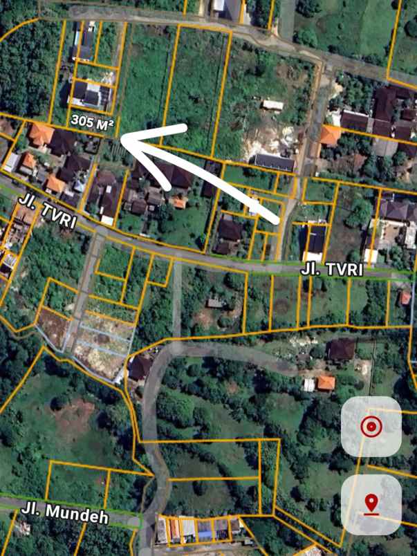 dijual 3 05 are jl tvri jl mundeh kutuh kuta selatan