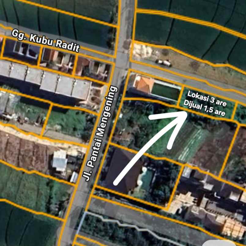 dijual 3 05 are jl tvri jl mundeh kutuh kuta selatan