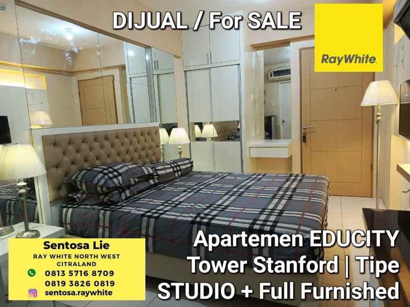 dijual apartemen jalan pakuwon city