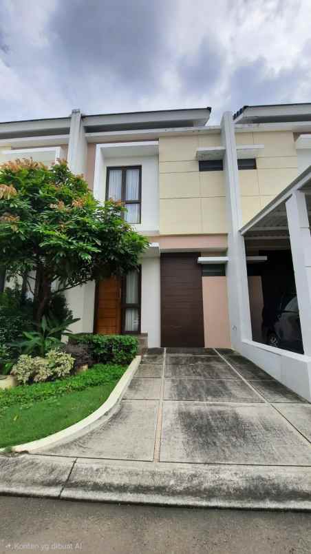 dijual cepat rumah bagus di burgundy summarecon bekasi