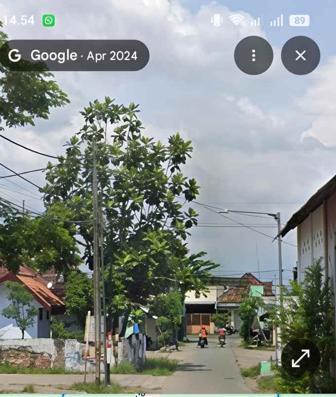 dijual cepat tanah bangunan di bagor nganjuk