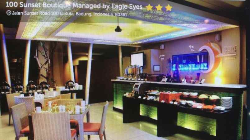 dijual hotel jl sunsetroad