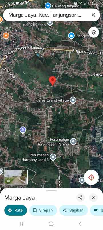 dijual murah bu tanah sayap tol pamulihan kab sumedang