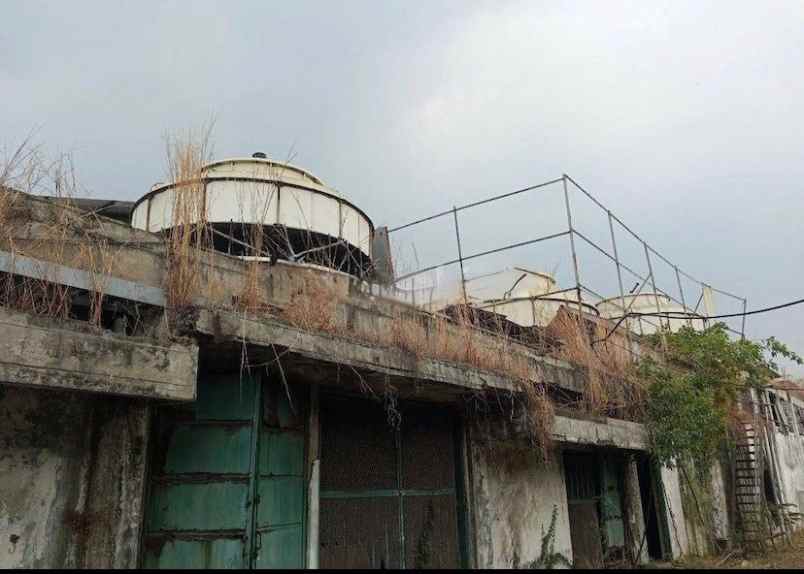 dijual pabrik lama hitung tanah di driyorejo gresik