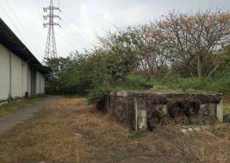 dijual pabrik lama hitung tanah di driyorejo gresik