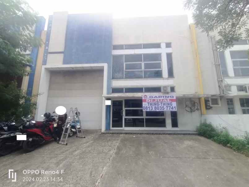 dijual ruko gudang kantor bizpark pulogadung ciputra